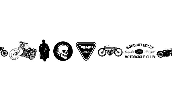 Vintage Motorcycle Club font thumbnail