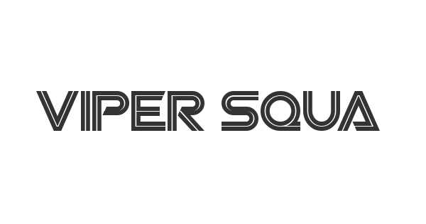 Viper Squadron font thumbnail