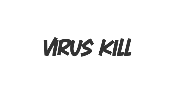 Virus Killer font thumbnail