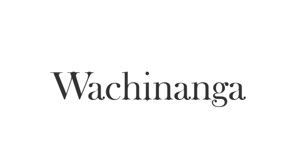 Wachinanga font thumbnail