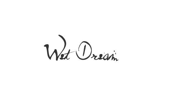 Wet Dream font thumbnail