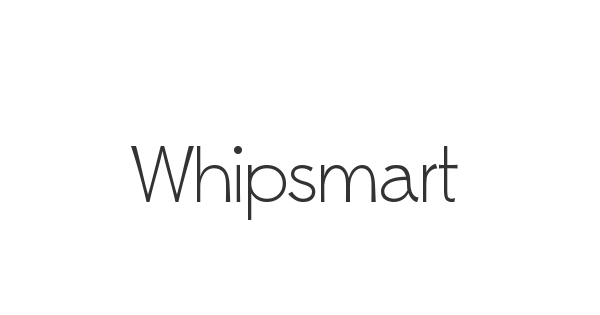 Whipsmart font thumbnail