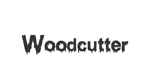 Woodcutter Dripping Classic font thumbnail