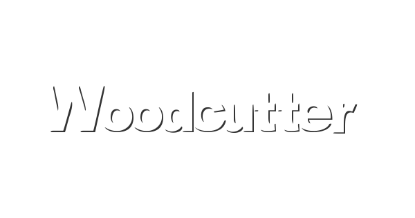 Woodcutter Invisible font thumbnail