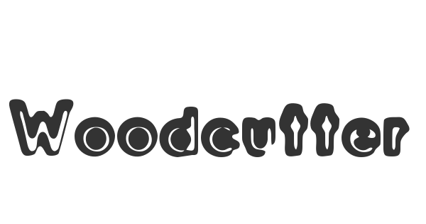 Woodcutter Relieve font thumbnail