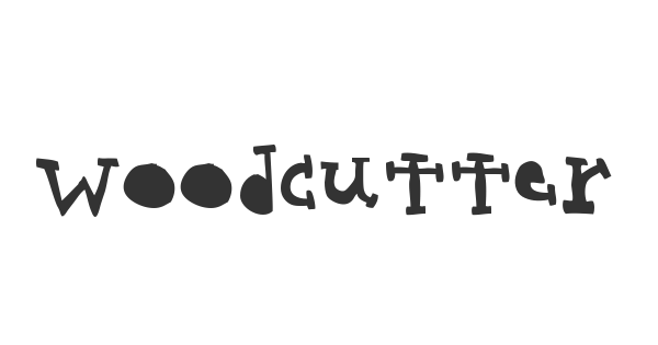 Woodcutter Typewritter font thumbnail