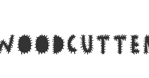 Woodcutter Virus font thumbnail