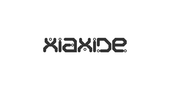 Xiaxide font thumbnail