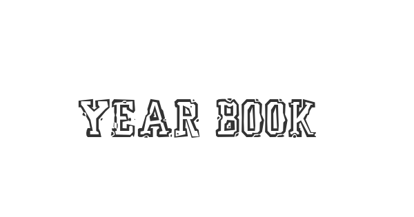 Year Book Mess font thumbnail